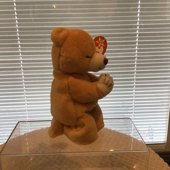 Beanie Babies Other - “Hope" Ty Beanie Baby – The Praying Bear (DOB: March 23, 1998) ✨